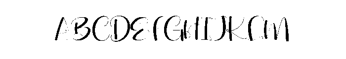 Hightlights Font UPPERCASE