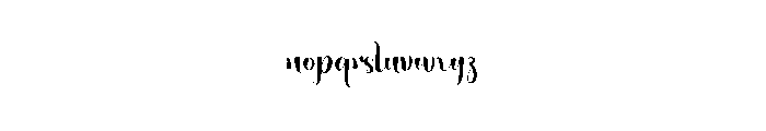 Hightlights Font LOWERCASE