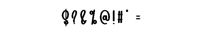 Hightline Font OTHER CHARS