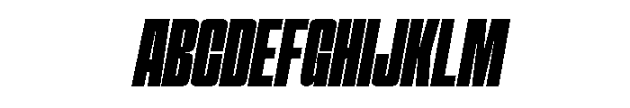 Hightone  Black Italic Font UPPERCASE