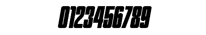 Hightone-Italic Font OTHER CHARS