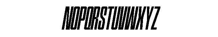 Hightone  Light Italic Font UPPERCASE