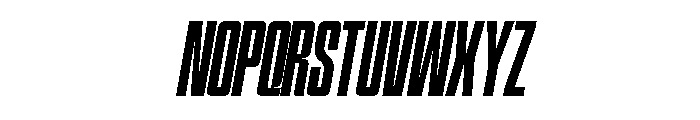 Hightone  Medium Italic Font UPPERCASE