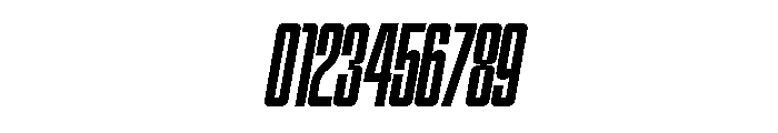 Hightone  Regular Italic Font OTHER CHARS