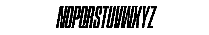 Hightone-RegularItalic Font UPPERCASE