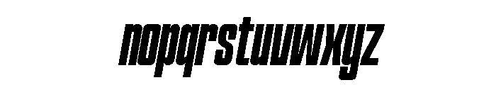 Hightone  Semi Bold Italic Font LOWERCASE