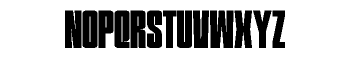 Hightone Vol2 Black Font UPPERCASE