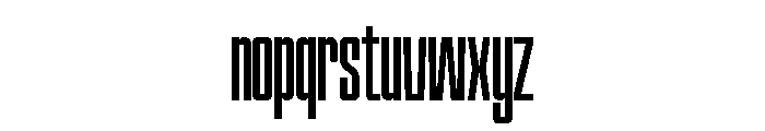 Hightone Vol2 Extra Light Font LOWERCASE