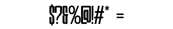 Hightone Vol2 Light Font OTHER CHARS