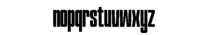 Hightone Vol2 Medium Font LOWERCASE