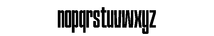Hightone Vol2 Regular Font LOWERCASE