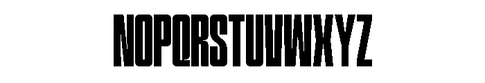 Hightone Vol2 Semi Bold Font UPPERCASE