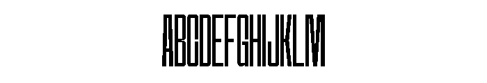 Hightone Vol2 Thin Font UPPERCASE