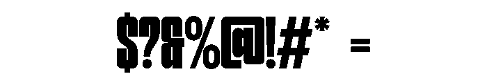 HightoneVol2-Black Font OTHER CHARS