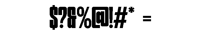 HightoneVol2-ExtraBold Font OTHER CHARS
