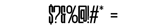 HightoneVol2-ExtraLight Font OTHER CHARS