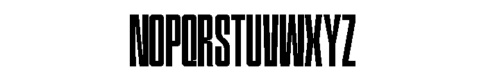 HightoneVol2-Regular Font UPPERCASE