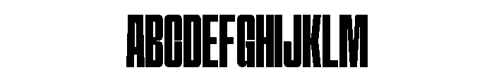 HightoneVol2-SemiBold Font UPPERCASE