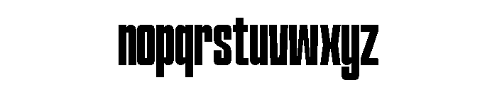 HightoneVol2-SemiBold Font LOWERCASE