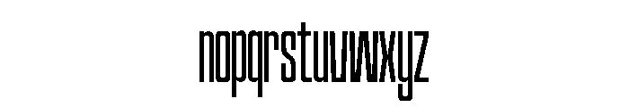 HightoneVol2-Thin Font LOWERCASE