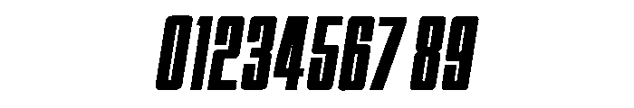 Hightrack Font OTHER CHARS