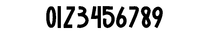 Higway Font OTHER CHARS