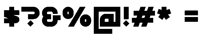 Hilalian Font OTHER CHARS