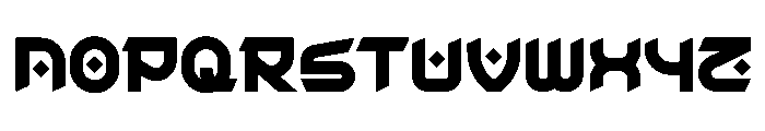 Hilalian Font UPPERCASE
