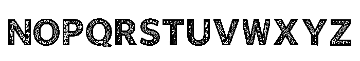 Hilar Regular Font LOWERCASE
