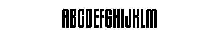 Hillbone Font UPPERCASE