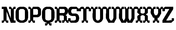 Hillfin Font UPPERCASE