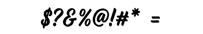Hillgates Royale Font OTHER CHARS
