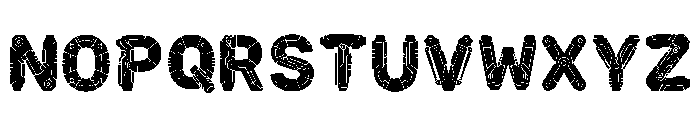 Hills Regular Font UPPERCASE