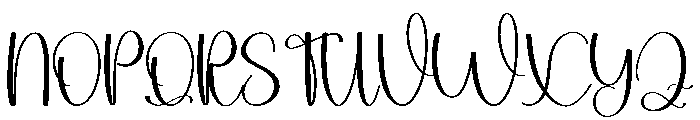 Himalaya Sunflower Font UPPERCASE
