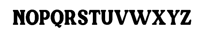 Hindia Typeface Regular Font UPPERCASE
