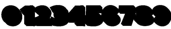 Hindira Extrude Regular Font OTHER CHARS