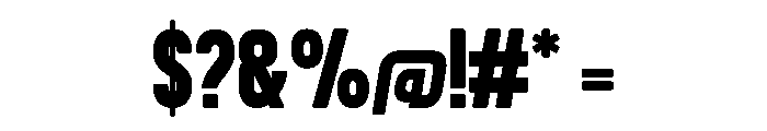 Hippie Regular Font OTHER CHARS