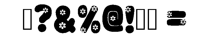 Hippie Spring Regular Font OTHER CHARS