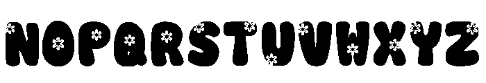 Hippie Spring Regular Font UPPERCASE