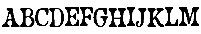Hippie_Spring Font UPPERCASE