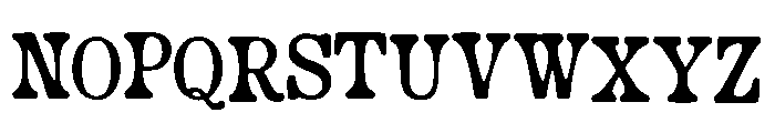 Hippie_Spring Font UPPERCASE
