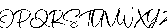 Hiragenda Regular Font UPPERCASE