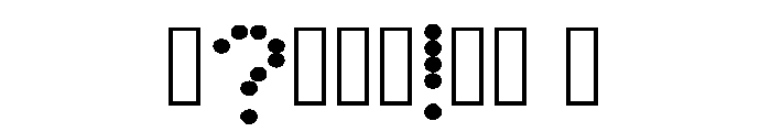 Hiram Regular Font OTHER CHARS