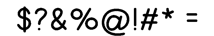 Hiraya Font OTHER CHARS