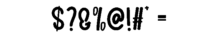 History Alphabet Font OTHER CHARS