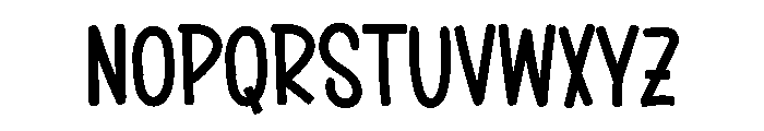 History Alphabet Font LOWERCASE