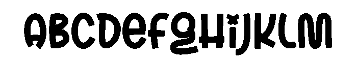 History Bestie Font UPPERCASE
