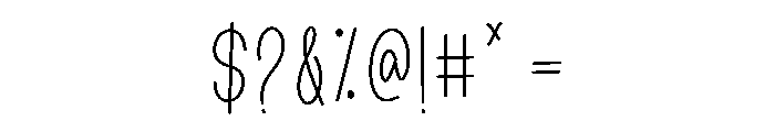 History Farmhouse Font OTHER CHARS