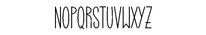 History Farmhouse Font LOWERCASE