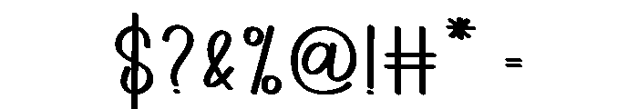 History Holiday Font OTHER CHARS